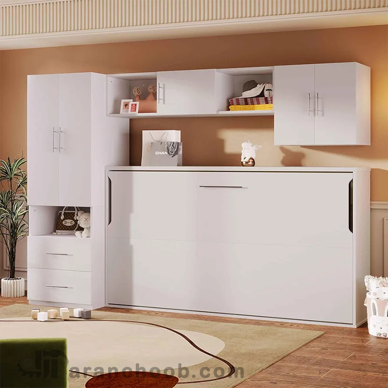 تخت خواب چوبی یک نفره