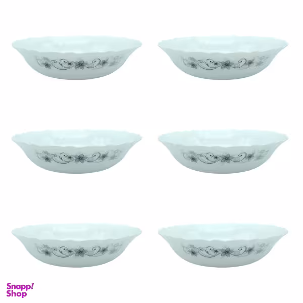 کاسه پارس اپال مدل النا کد Soop-642 بسته 6 عددی
