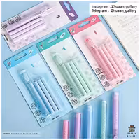 پاک کن کاتری پاستلی مینیمال به همراه یدک