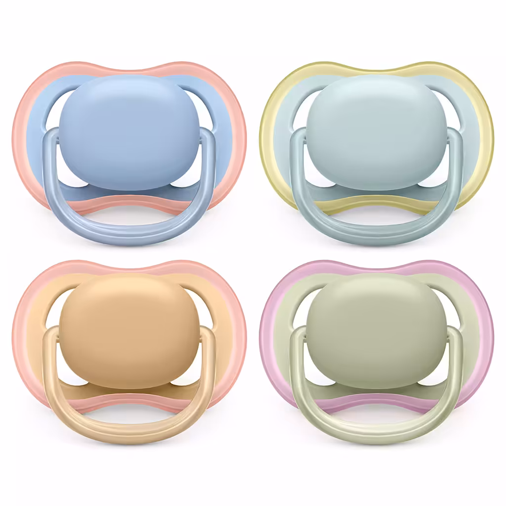 پستانک الترا ایر 6-0 ماه دو عددی متقارن اونت Avent