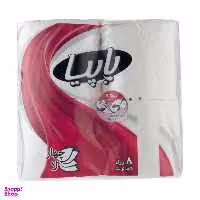 دستمال توالت پاپیا مدل B Side بسته 8 عددی