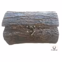 صندوقچه طرح چوب برجسته سایز2. از جنس کامپوزیت و بسیار زیبا و طبیعی کاملا مشابه چوب