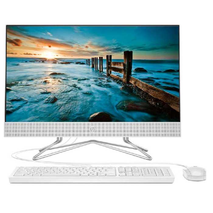 کامپیوتر All In One اچ پی  22 اینچی مدل HP 200 G4 W5C پردازنده Core i5 رم 8GB حافظه 250GB SSD 1TB گرافیک Intel غیرلمسی
