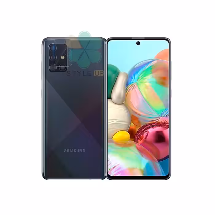 گلس لنز دوربین نیلکین گوشی سامسونگ Galaxy A71 مدل Invisifilm - پک دوتایی