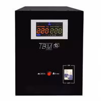 استابلایزر ولتاژ  ترانس تقویت بر ق رومیزی تک فاز tbm  مدلRanger 15000va 