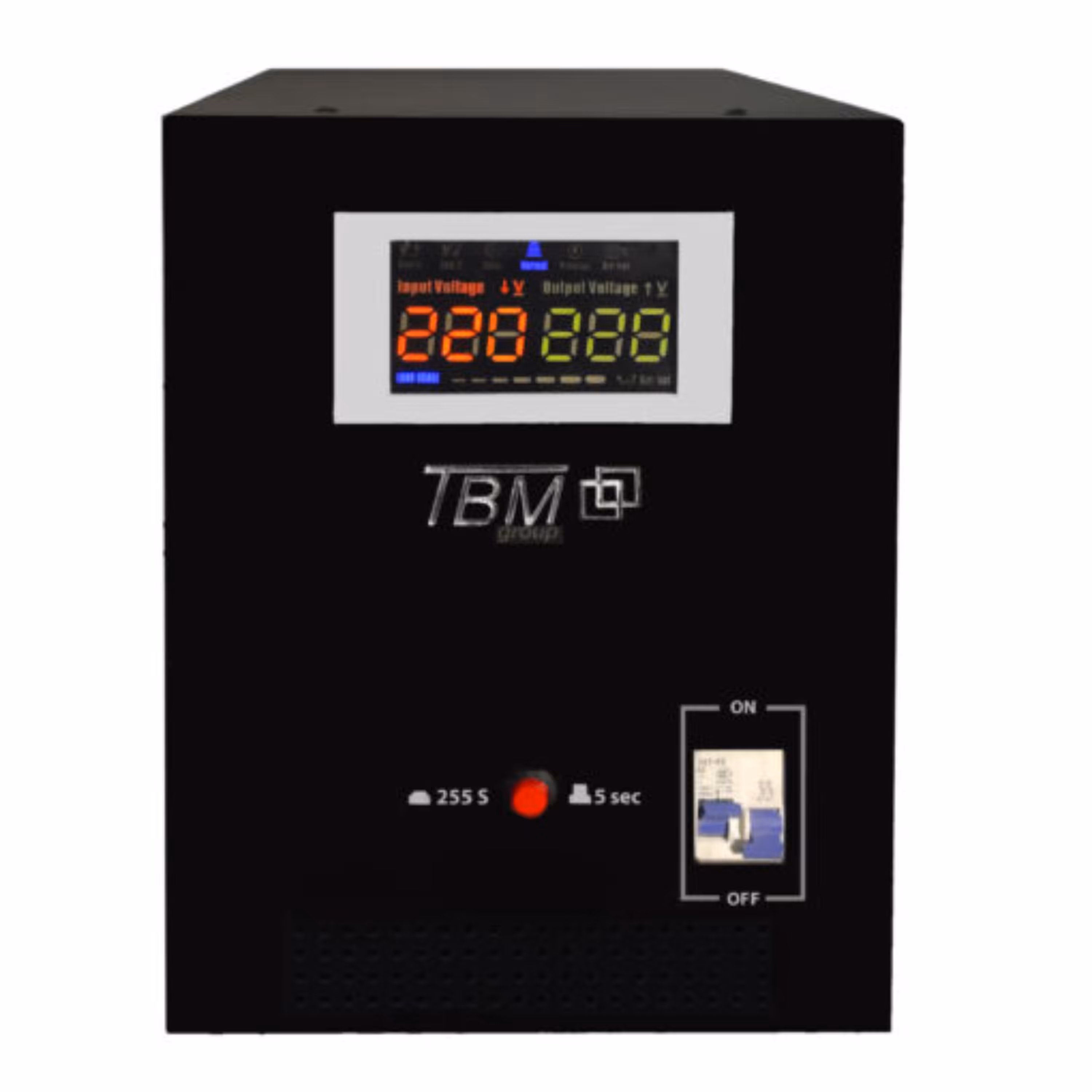 استابلایزر ولتاژ  ترانس تقویت بر ق رومیزی تک فاز tbm  مدلRanger 15000va 