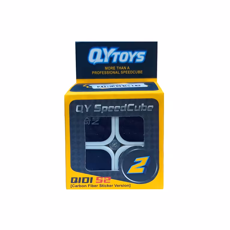 بازی مکعب روبیک 2*2 کربن (QY Toys)