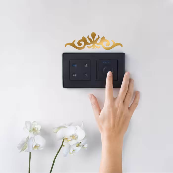 استیکر کلید و پریز و دیوار تزئینی بسته 20 عددی قیمت تولیدی 