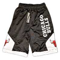 شلوارک ورزشی بلند شیکاگو جنس غواصی رنگ مشکی 