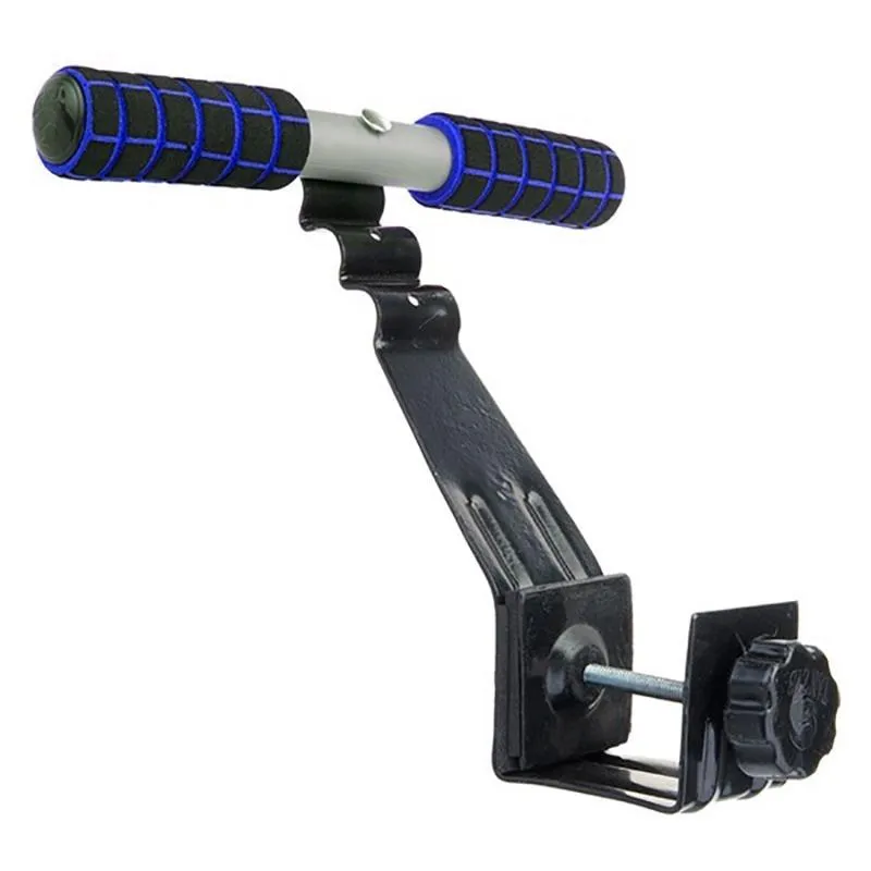 میل بدنسازی مخصوص دراز نشست تن زیب TZB | مشکی/آبی