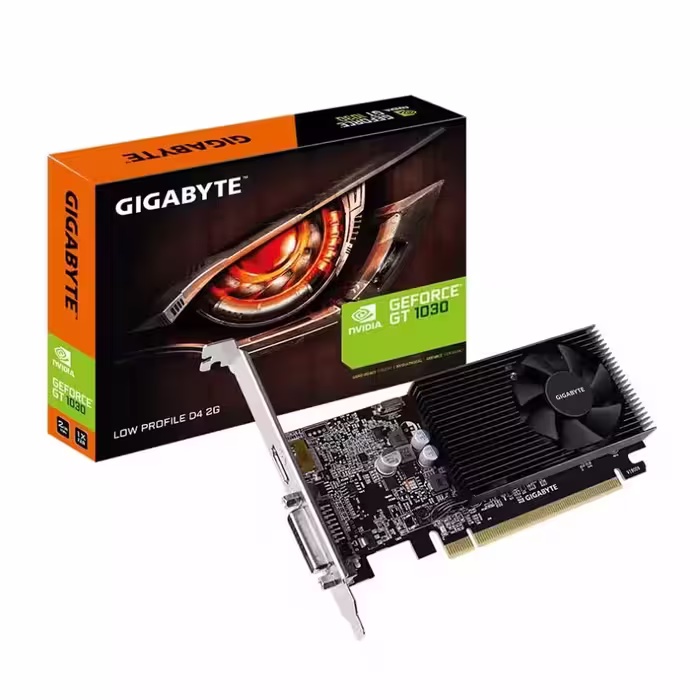 قیمت و خرید کارت گرافیک گیگابایت GT 1030 Low Profile D4 2G