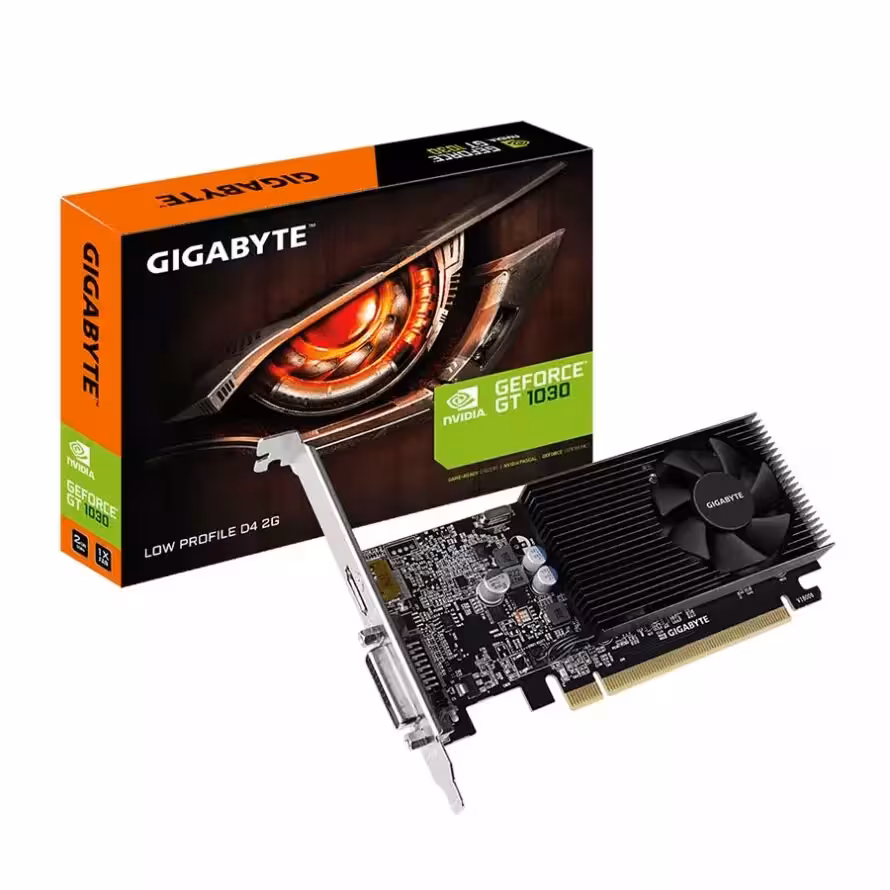 قیمت و خرید کارت گرافیک گیگابایت GT 1030 Low Profile D4 2G