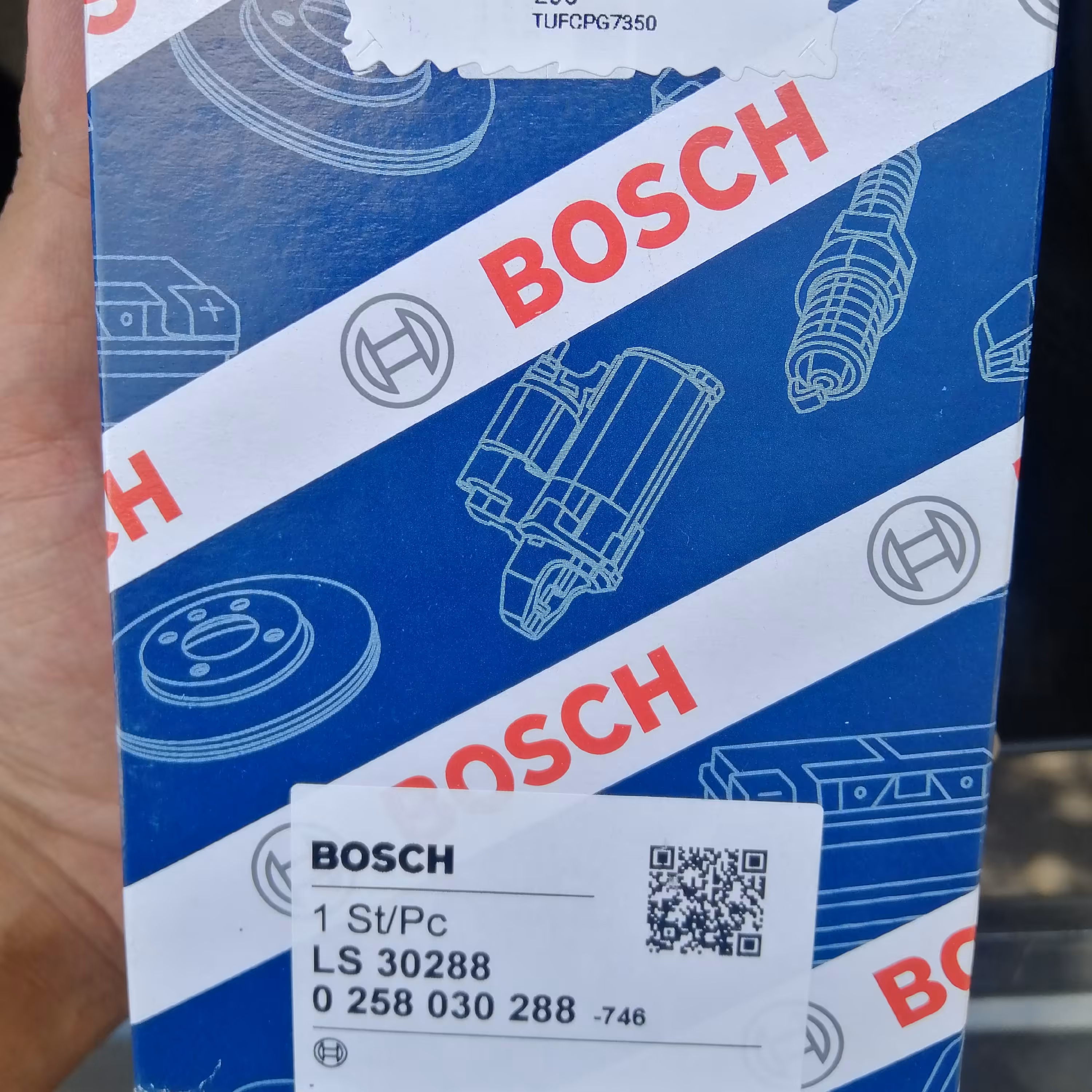 سنسوراکسیژن بالاساژم  سیم آبی بوش ایساکو