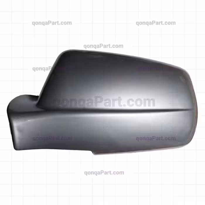 قاب آینه سمند نقره ای سمت چپ