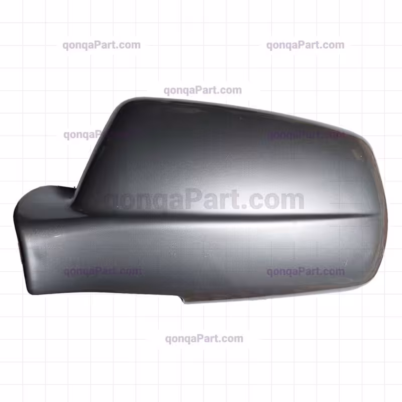 قاب آینه سمند نقره ای سمت چپ