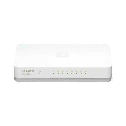 سوییچ 8 پورت گیگابیت و دسکتاپ دی لینک مدل DGS-1008A/E