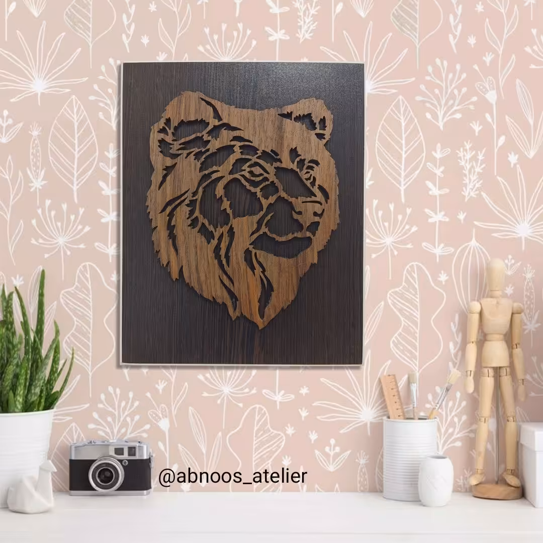 تابلوی مشبک چوب