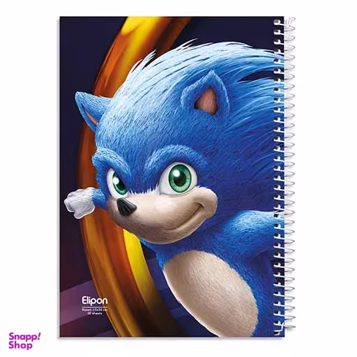 دفتر مشق‌ 80 برگ تک خط وزیری سیمی فانتزی جلد نرم الیپون (Elipon) کد 2332354