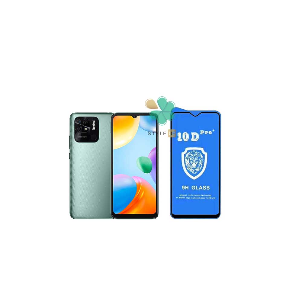 گلس تمام صفحه گوشی شیائومی Xiaomi Redmi 10C مدل 10D Pro