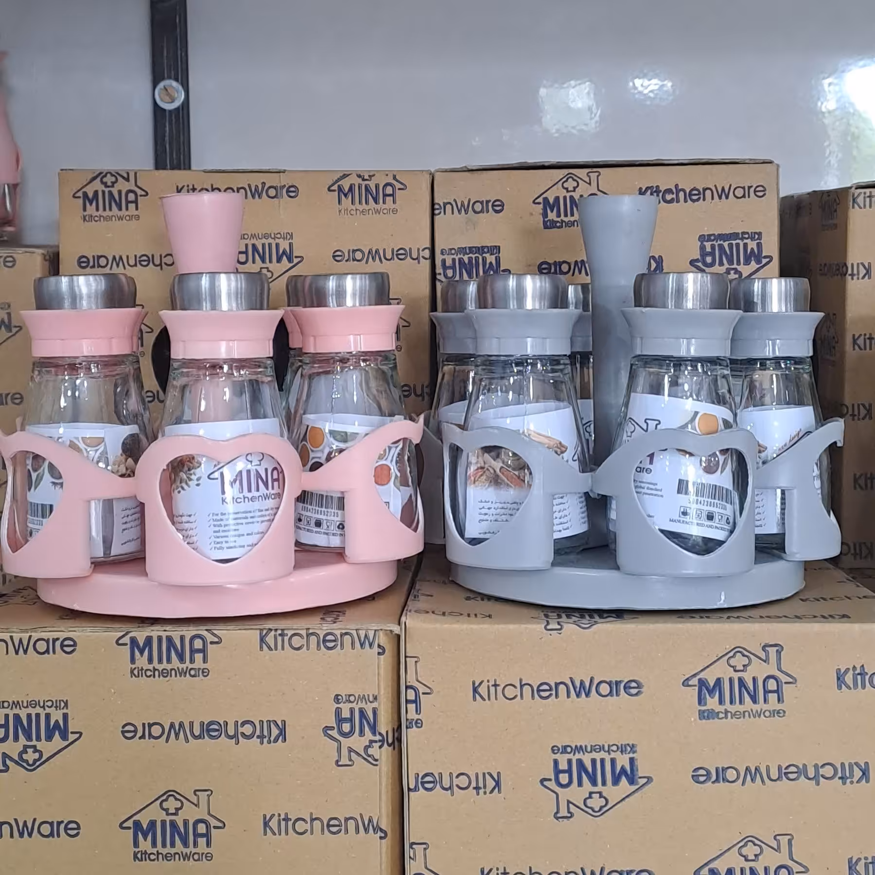 جا ادویه رنگی رومینا 6 تایی