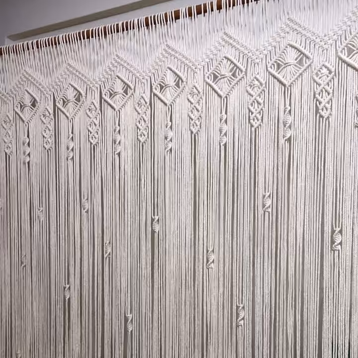 پرده مکرومه دلربا