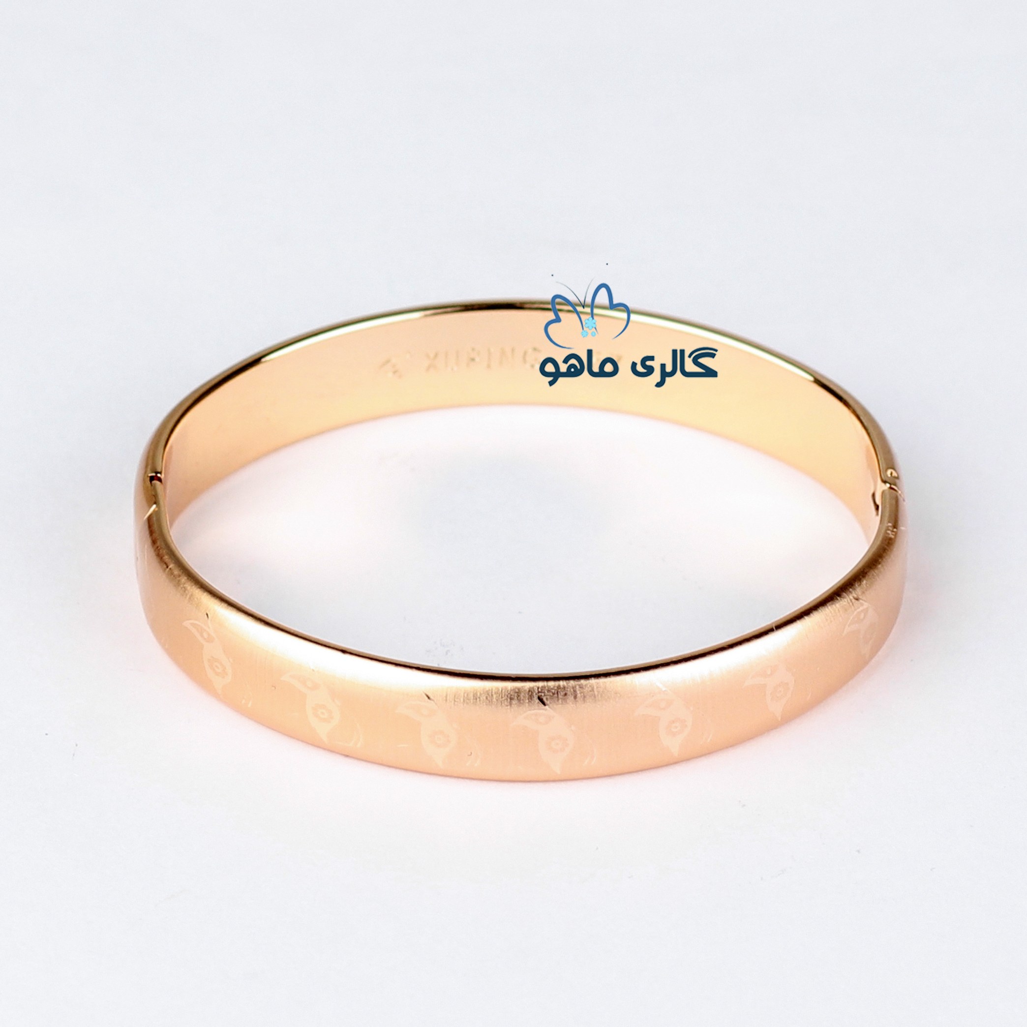 دستبند النگویی ژوپینگ مدل رینگی کد DAXP712 رنگ ثابت و ضدحساسیت