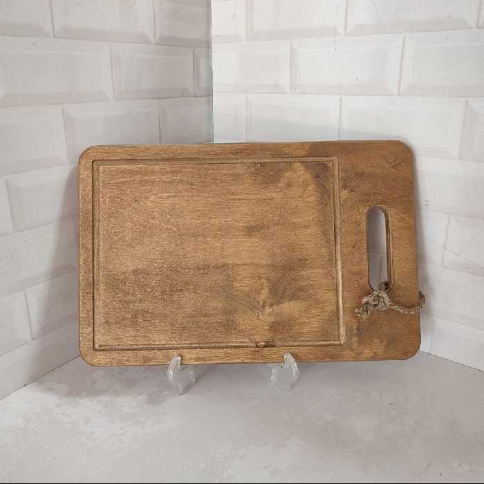 تخته گوشت چوبی محصول ظریف دارای حلقه آویز  تخته آشپزی تخت گوشت باکیفیت و مقاوم 