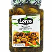 زیتون سبز گریل لوراس 850 گرم لوراس Loras