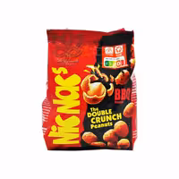 بادام زمینی روکش دار دبل کرانچ باربیکیو 110 گرم نیک ناکز - nic nac's