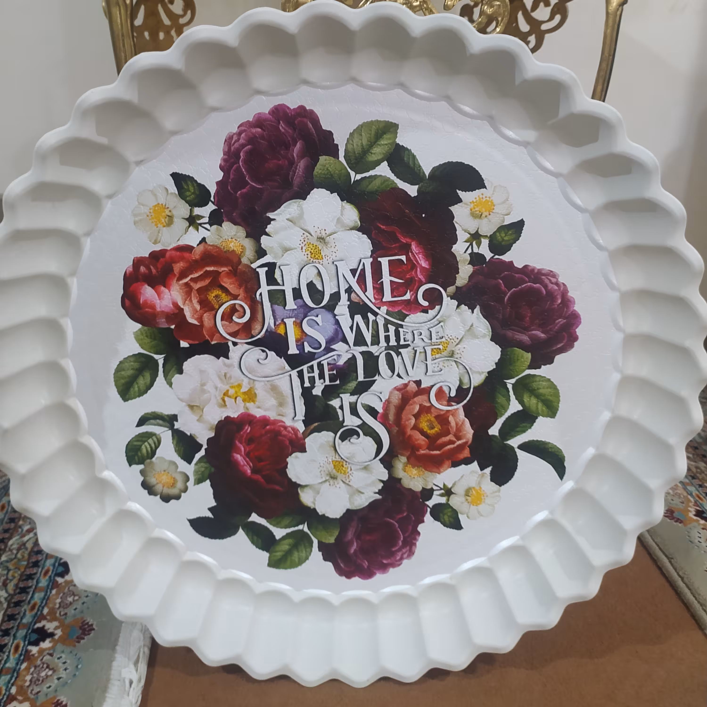 سینی پلاستیکی ضخیم سایز بزرگ برای پذیرایی های مهمانی