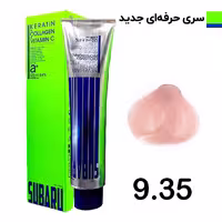 رنگ مو سوبارو شماره 9.35 حجم 120 میلی لیتر رنگ رز گلد