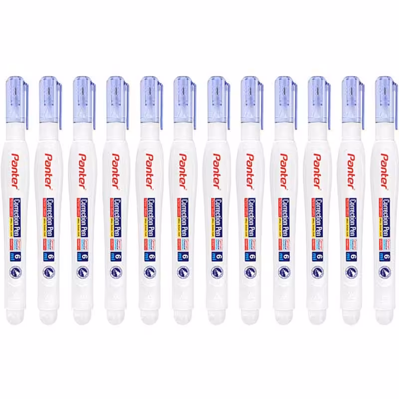 خرید لاک غلط گیر قلمی پنتر مدل CP-102 حجم 12ml بسته 12 عددی