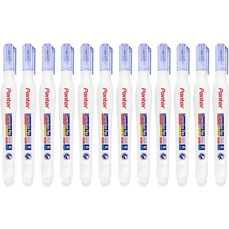 خرید لاک غلط گیر قلمی پنتر مدل CP-102 حجم 12ml بسته 12 عددی