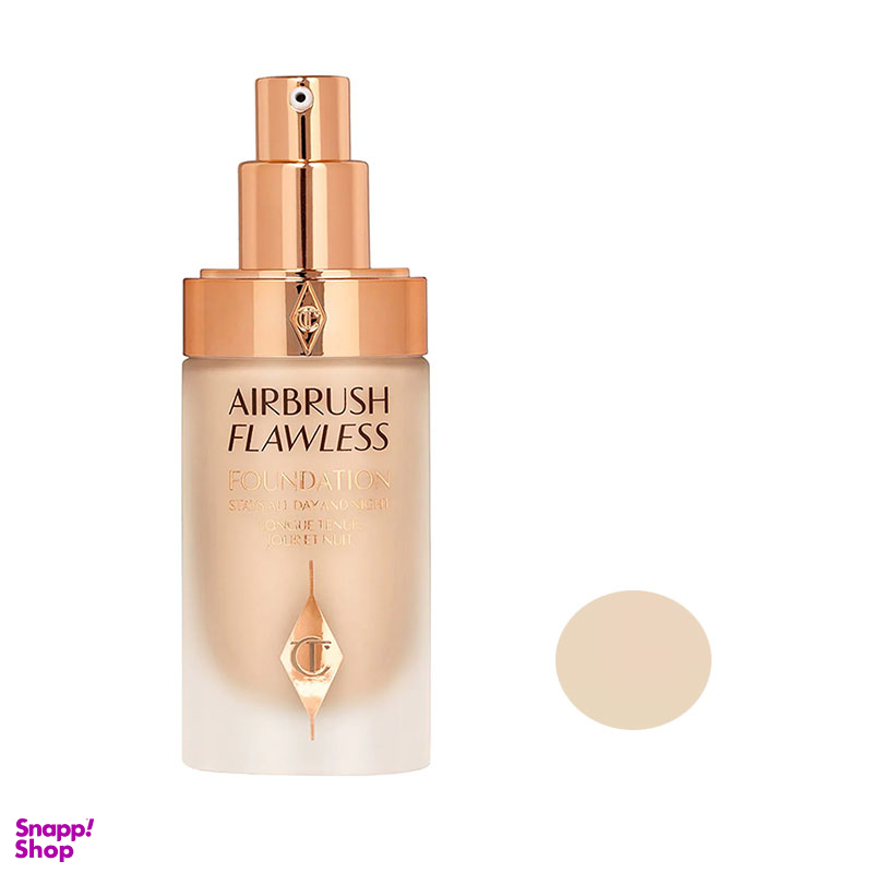 کرم پودر شارلوت تیلبری مدل ایربراش فلاولس شماره 5 حجم 30 میلی لیتر