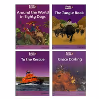 کتاب Readers family and friends 5 اثر جمعی از نویسندگان انتشارات جنگل 4 جلدی