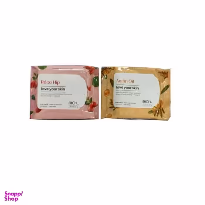 دستمال مرطوب بیول (Biol) مدل 2 مجموعه 2 عددی