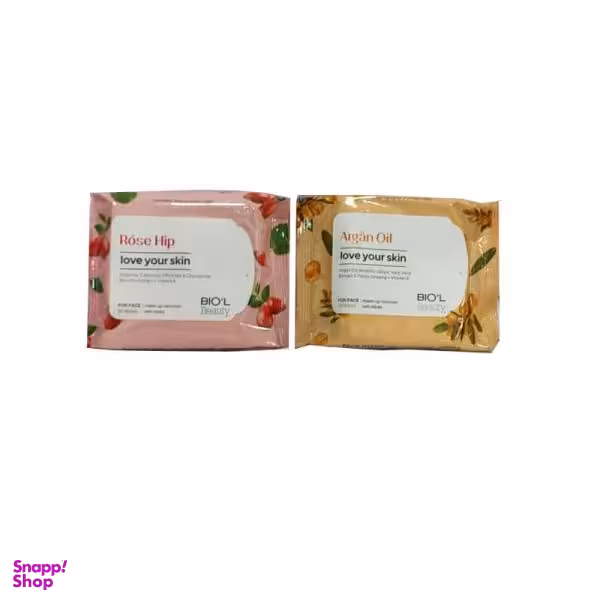 دستمال مرطوب بیول (Biol) مدل 2 مجموعه 2 عددی