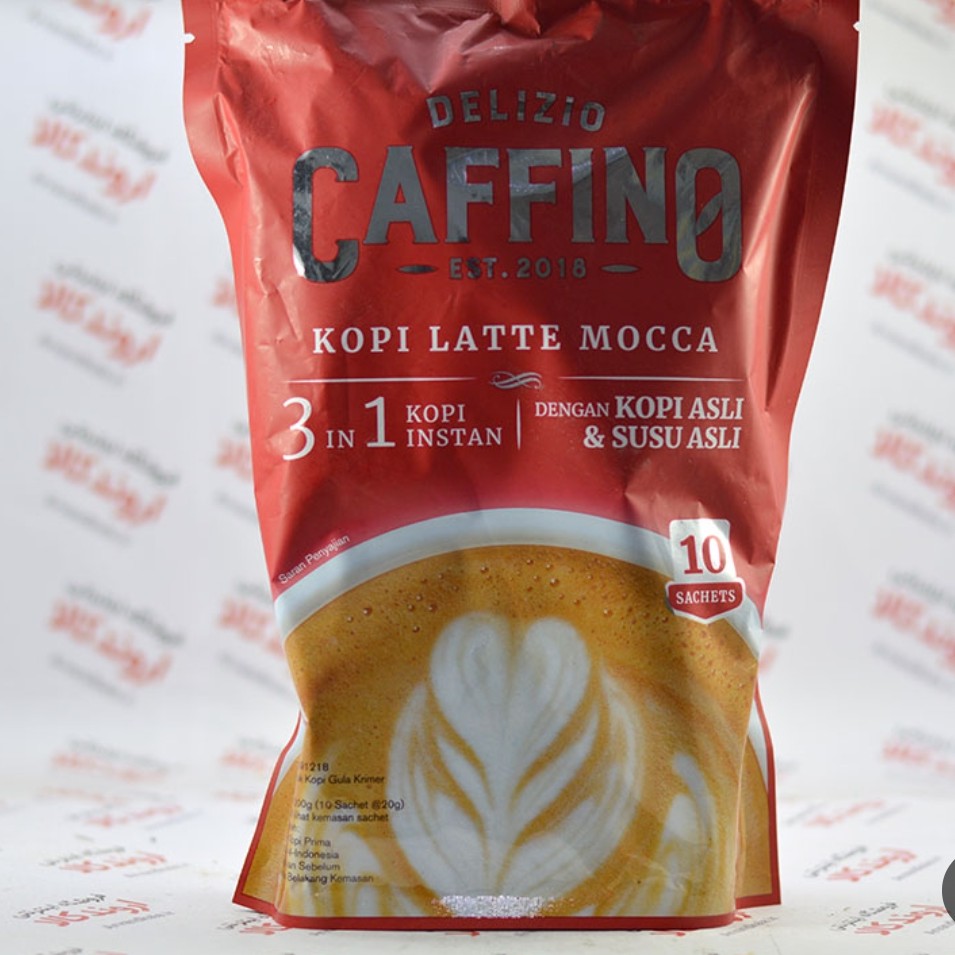 کافه لاته دلیسیو کافینو مدل موکا(moca caffino) 