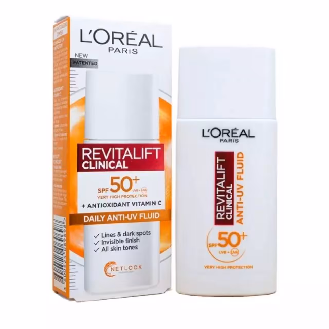 ضد آفتاب فلوئیدی رویتالیفت لورال  SPF50 حجم 50 میلی لیتر