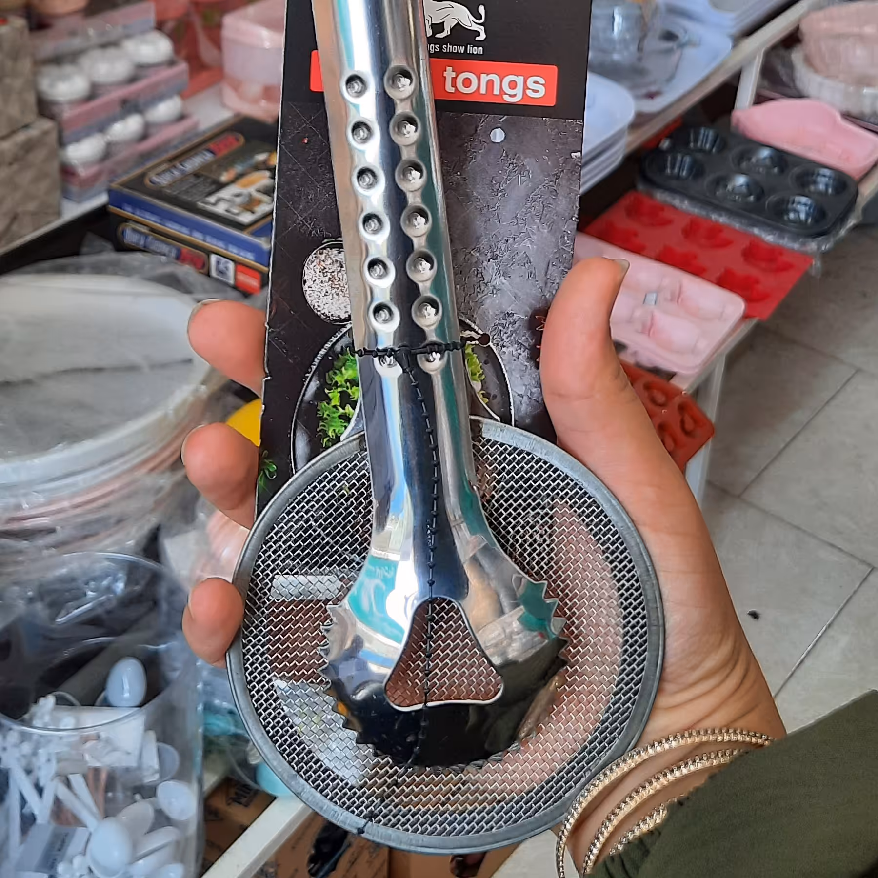 روغن گیر انبری  استیل با کیفیت 