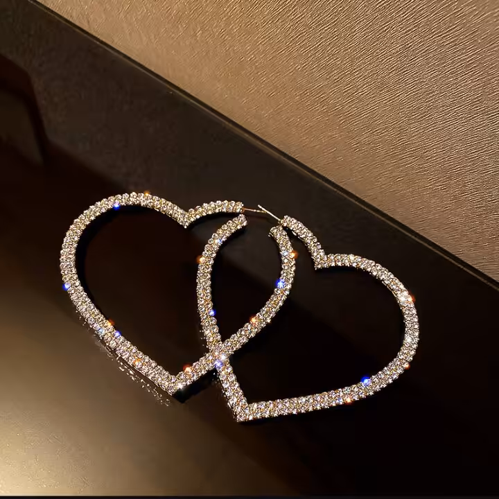 گوشواره های کریستالی