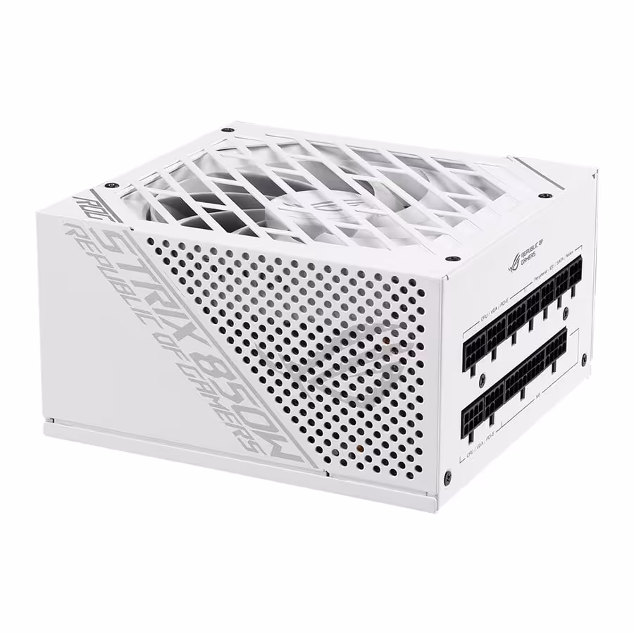 قیمت و خرید پاور کامپیوتر 850 وات تمام ماژولار ایسوس مدل ROG-STRIX-850G-WHITE | یاس ارتباط