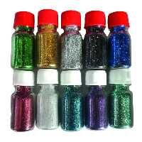 بسته 10 عددی اکلیل در 10 رنگ مختلف و متنوع