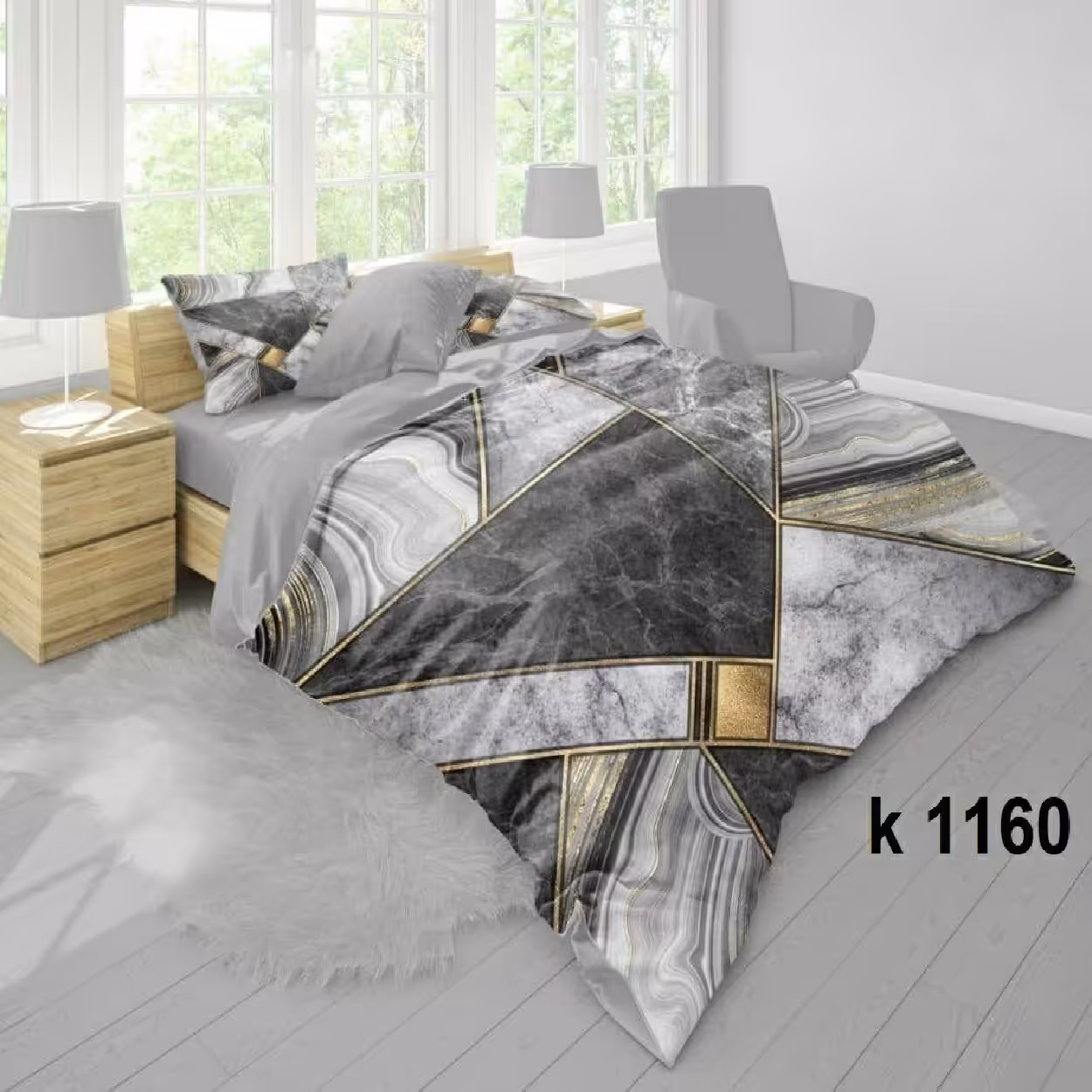 سرویس روتختی ترک إو turkev کد K-1160 دونفره 6 تکه