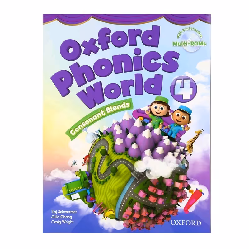 کتاب زبان  Oxford Phonics World 4 