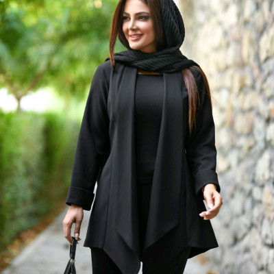 مانتو کتی زنانه کرپ مدل شیک کاربردی مازراتی 1001
