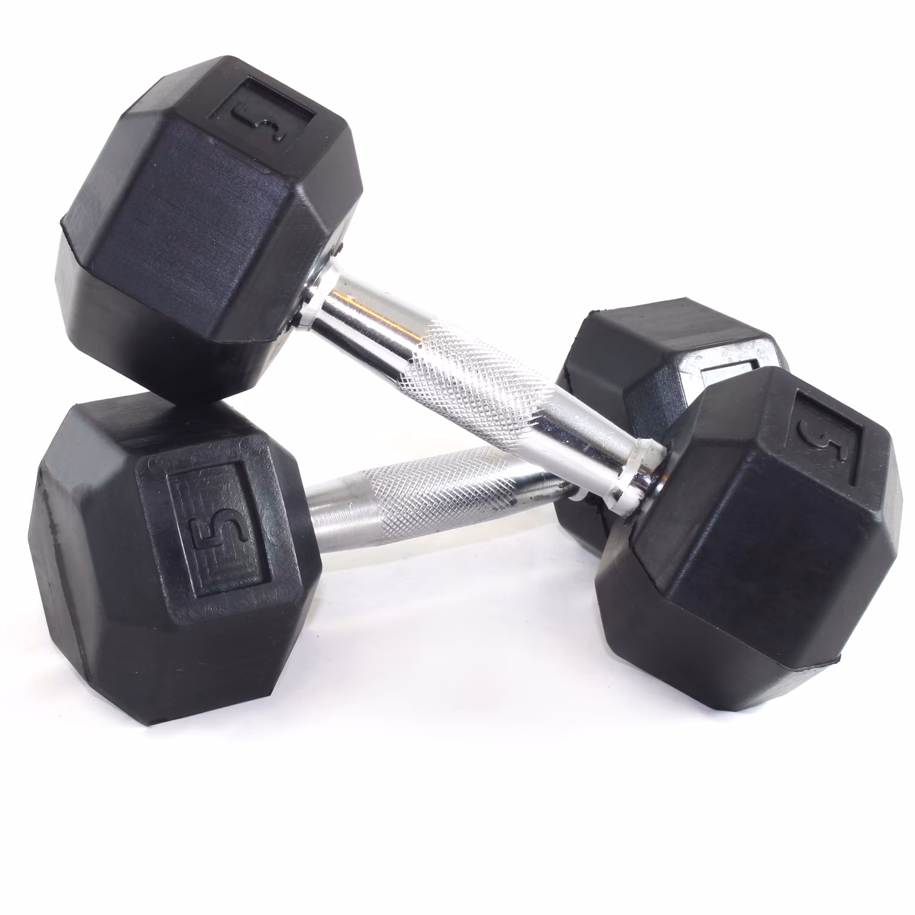 دمبل شش ضلعی 5 کیلویی اعلا جفتی