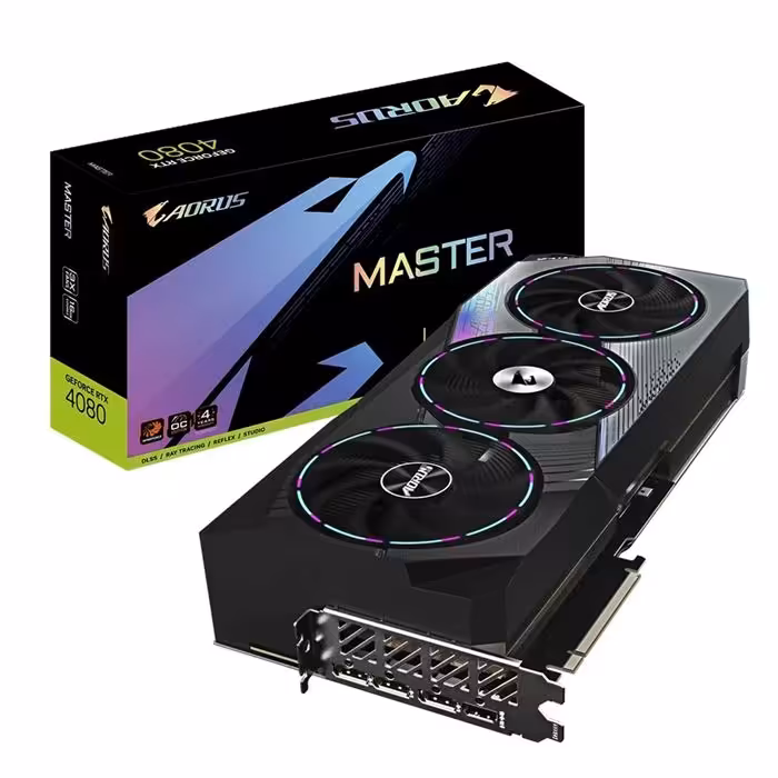 کارت گرافیک گیگابایت GIGABYTE AORUS RTX 4080 MASTER 16G