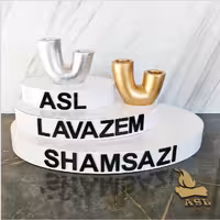 شمع دانی طلایی