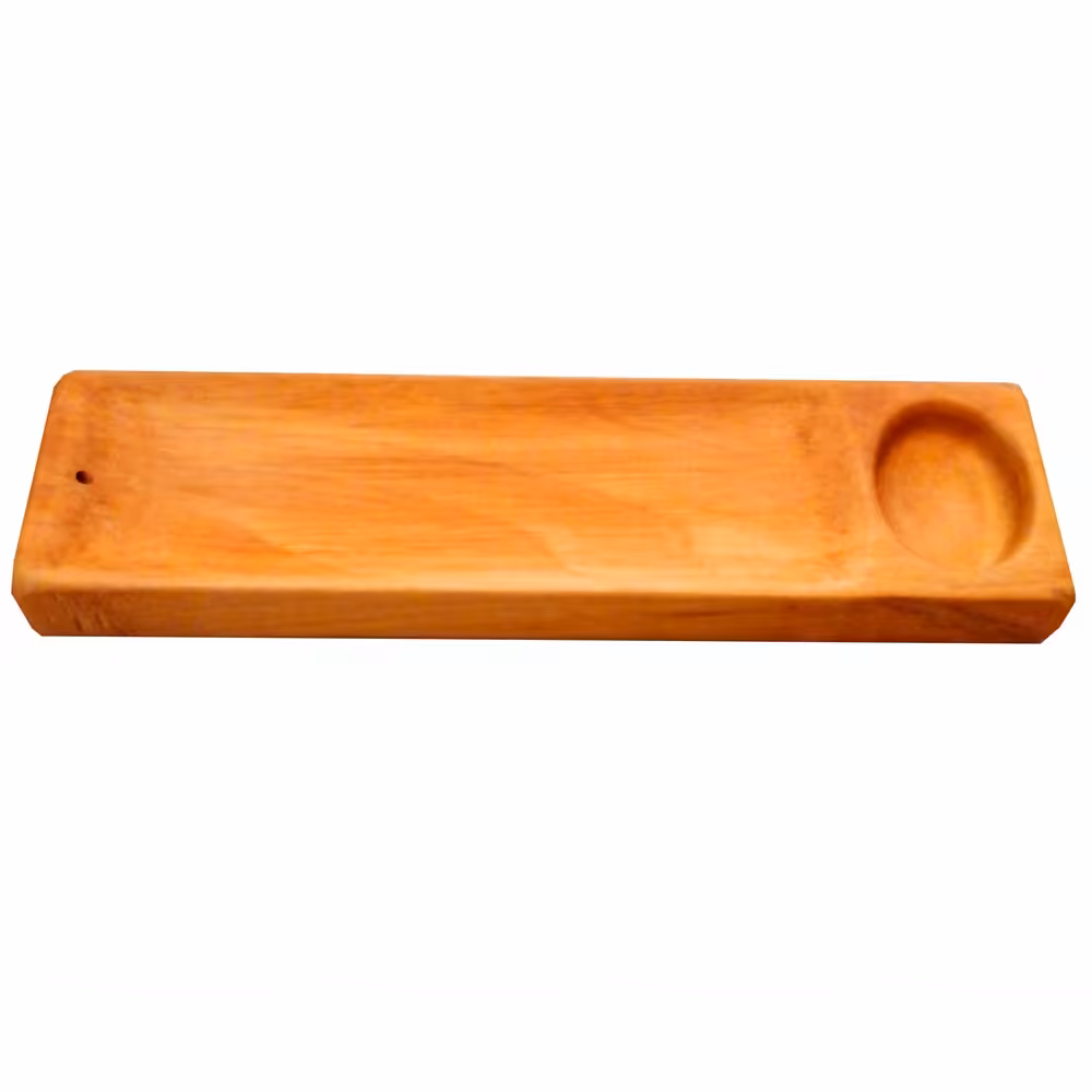 جاعودی و جاشمعی از جنس چوب توسکا سایز 25 در 5 سانتیمتر